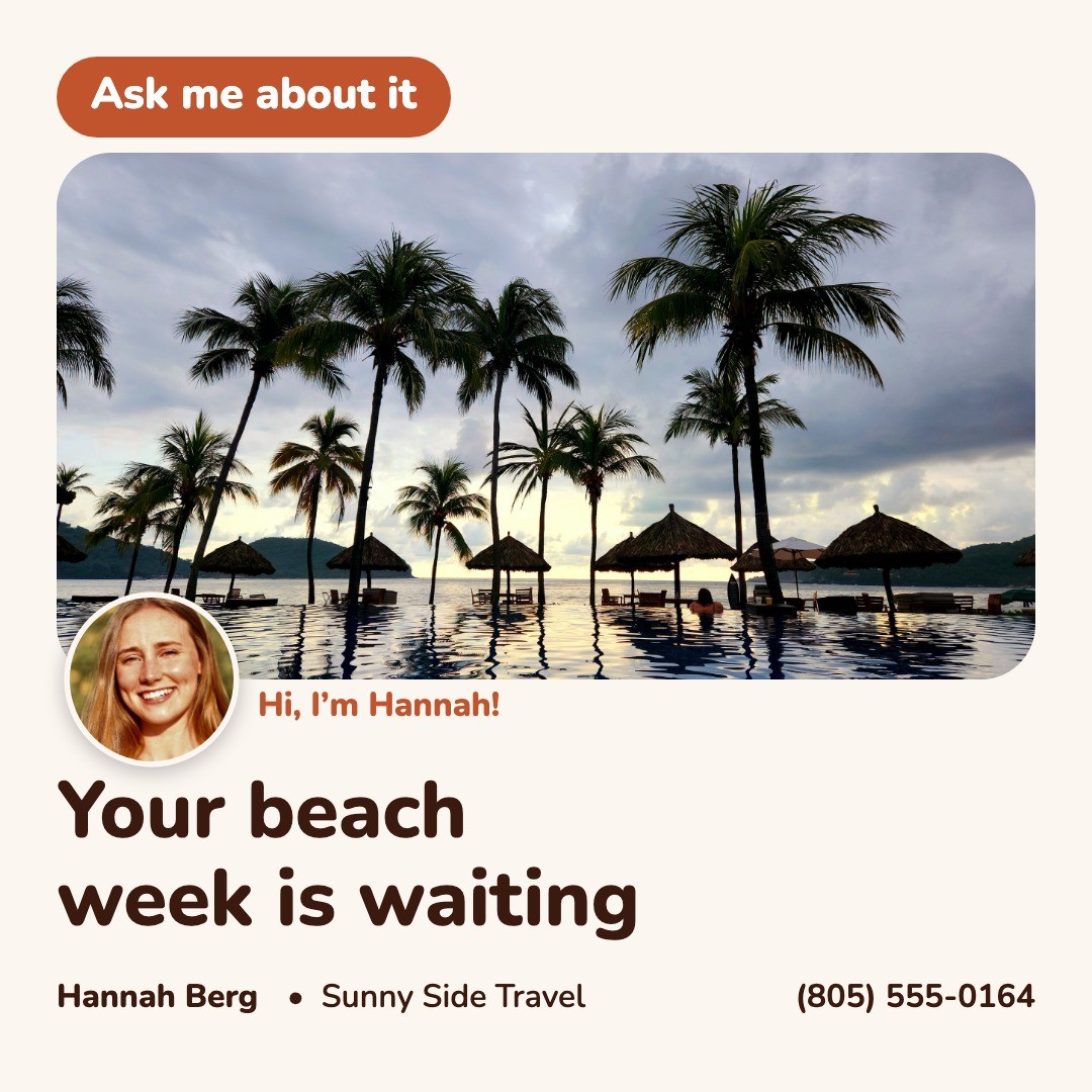 Sample post in a warm and friendly brand