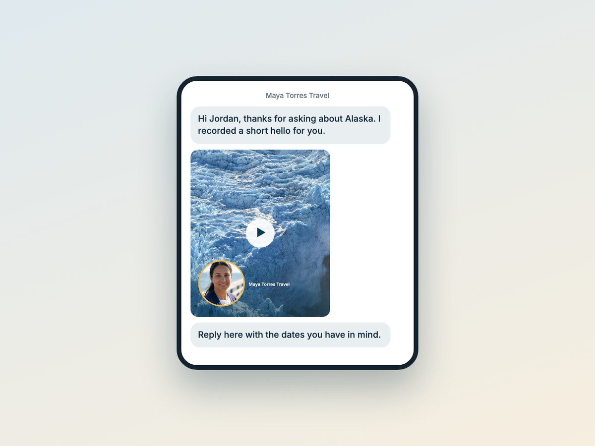 Sample: fast hello to new leads